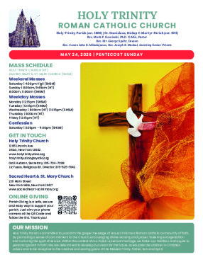 05/24/2026 Bulletin