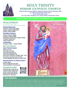 06/21/2026 Bulletin