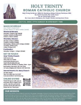 07/26/2026 Bulletin